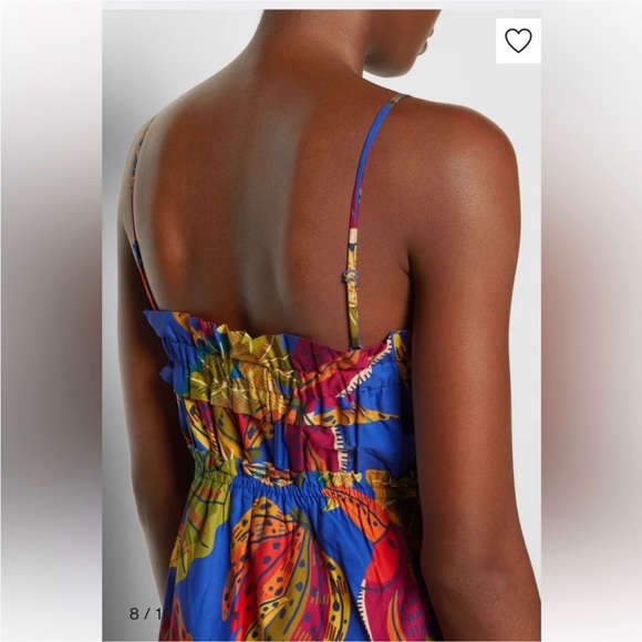 Farm Rio Farm Rio BEAKS BANANAS MIDI DRESS SIZE Large NWOT - Picture 6 of 6